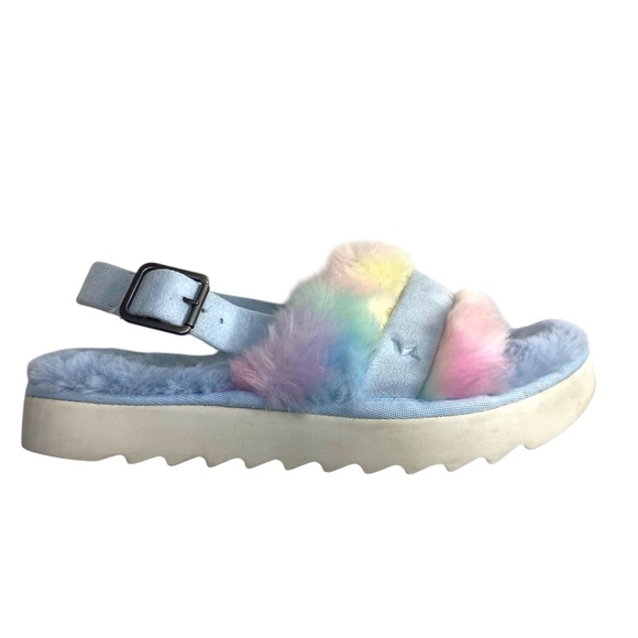 Koolaburra Shoes - Koolaburra by UGG Fuzz'd Out Adjustable Slide Sandals Sling Back 8